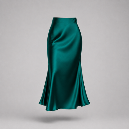 Estelle Satin Skirt