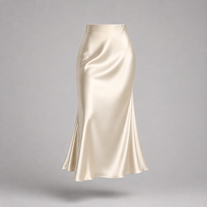 Estelle Satin Skirt