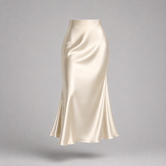 Estelle Satin Skirt