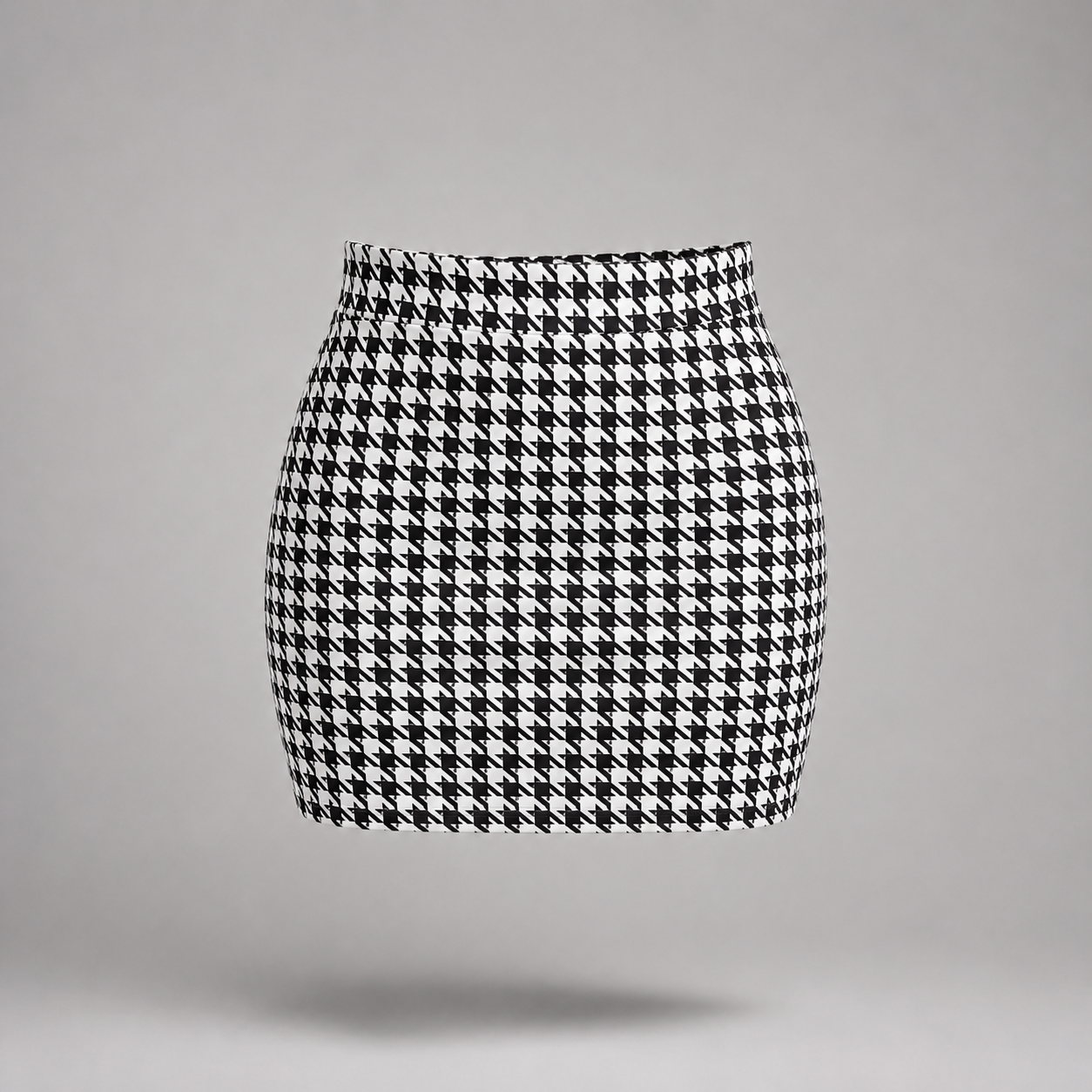Camille Houndstooth Skirt