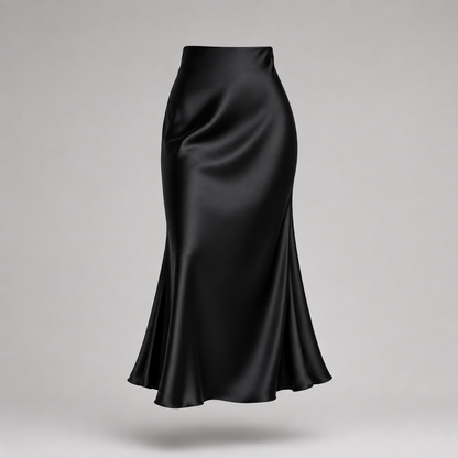 Estelle Satin Skirt