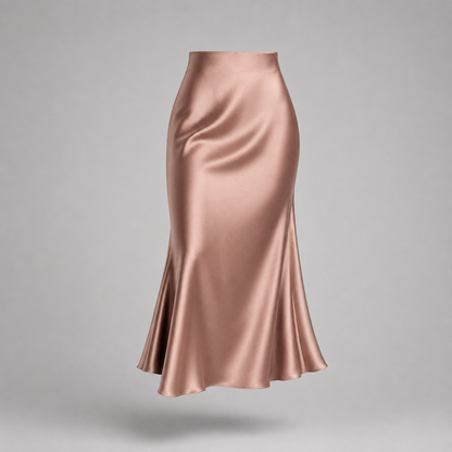 Estelle Satin Skirt